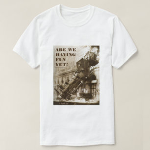 T-shirt Nous Amusons-Nous Encore ? - Une Chemise MisterP