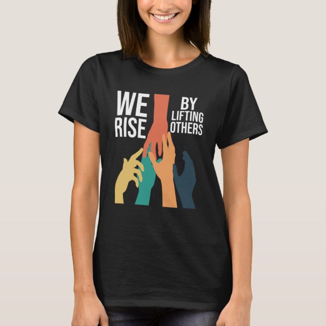 T-shirt Nous Augmentons En Levant D'Autres Aiment Un Souti (Devant)
