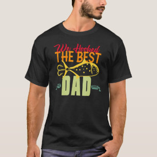 T-shirt Nous Avons Acclamé Le Meilleur Papa Pêche Vintage 