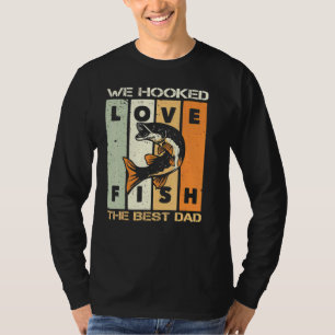T-shirt Nous Avons Accompagné Le Meilleur Papa Pêche Vinta