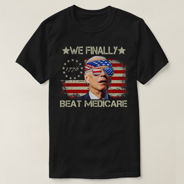 T-shirt Nous avons enfin battu Medicare 2 (Design devant)