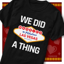 Nous avons fait une annonce de mariage à Las Vegas