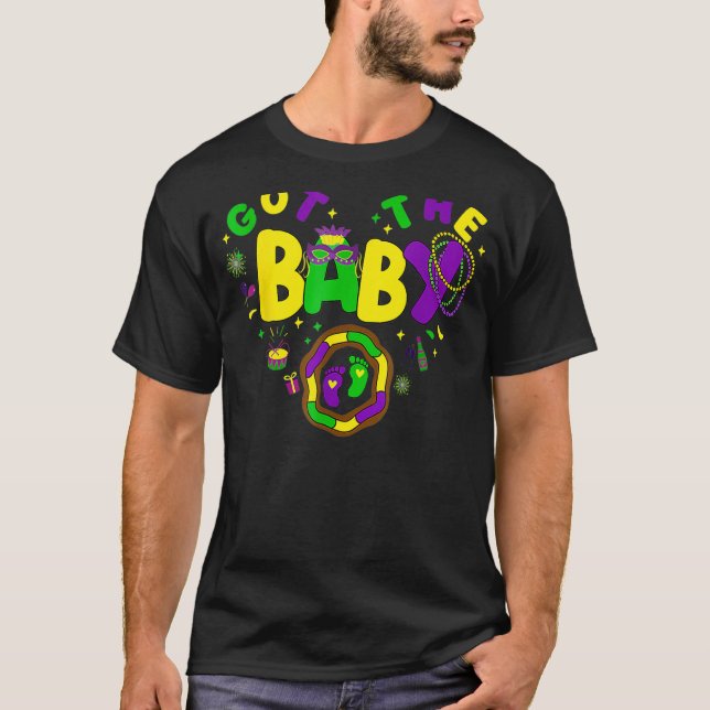 T-shirt Nous Avons La Grossesse Du Bébé Faire-part Mardi G (Devant)