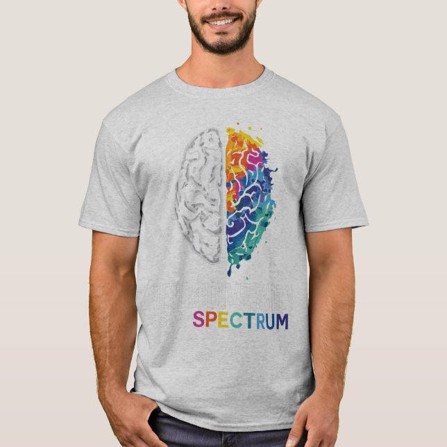 T-shirt Nous avons l'occasion d'accueillir la Neurodiversi (Devant)