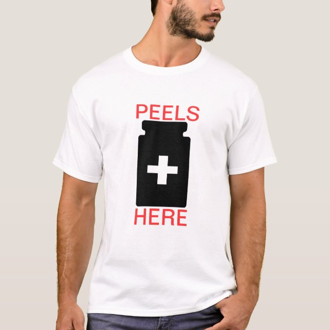 T-SHIRT NOUS AVONS OBTENU DES PEAUX ICI (Devant)