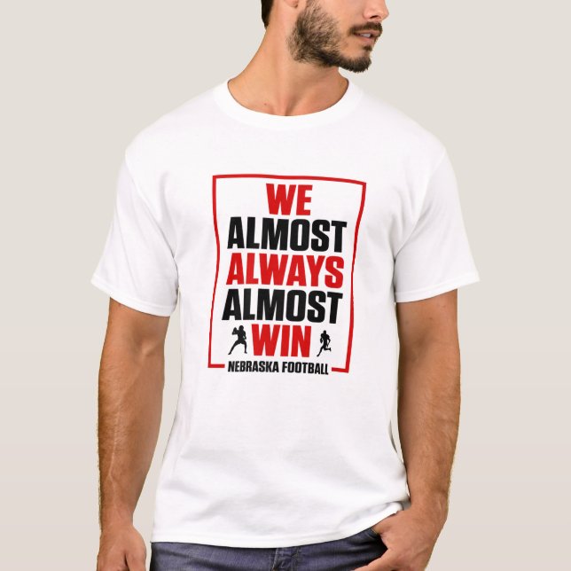 T-shirt Nous avons presque toujours gagné le football du d (Devant)