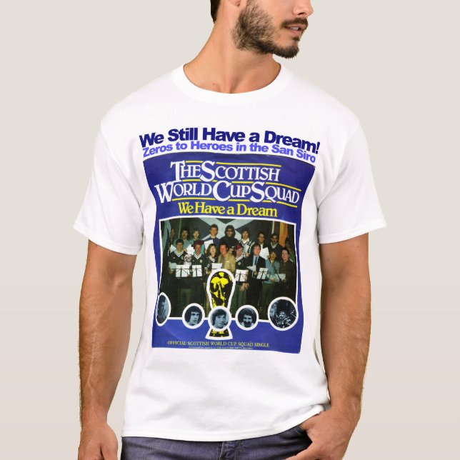 T-shirt Nous avons un rêve - le mâle de Malky faire (Devant)