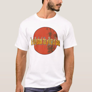 T-shirt Nous avons vraiment secoué les piliers du ciel