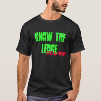 T-shirt Nous B-Garçon, connaissons le rebord