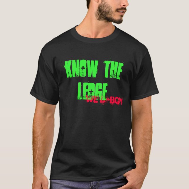T-shirt Nous B-Garçon, connaissons le rebord (Devant)