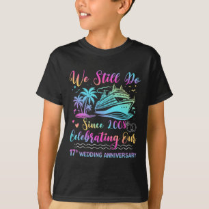 T-shirt Nous célébrons toujours notre 17e anniversaire de