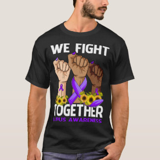 T-shirt Nous combattons ensemble LUPUS SENSIBILISATION Tou