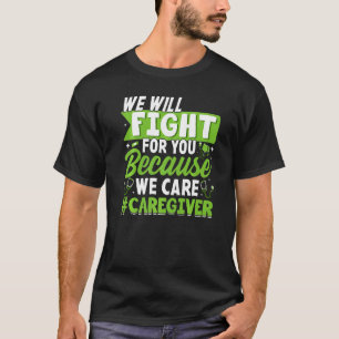 T-shirt Nous combattons nous soigner aidants naturels aida