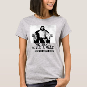 T-SHIRT NOUS CONSTRUIRONS UN MUR - DIT PERSONNE
