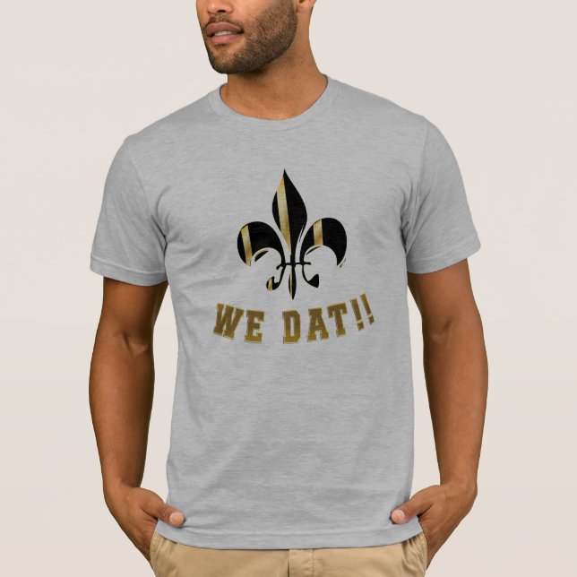 T-shirt Nous date/fleur de Lis (Devant)