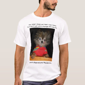 T-shirt Nous des chiens plus anciens, par Sarie