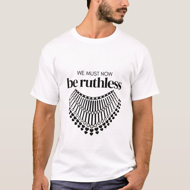T-shirt Nous Devons Être Imprudents Maintenant Démocrate S (Devant)