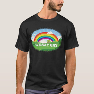 T-shirt Nous disons Gay pride Parade Arc-en-ciel Floride