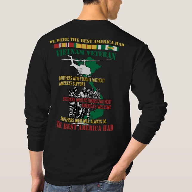T-shirt Nous étions la meilleure Amérique avons eu (Dos)