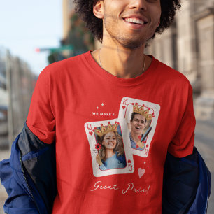 T-shirt Nous fabriquons une grande paire personnalisée pho