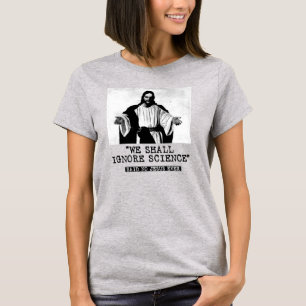 T-SHIRT NOUS IGNORERONS LA SCIENCE - DIT PERSONNE