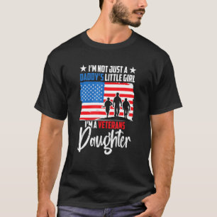T-shirt Nous, je ne suis pas juste Daddys Petite Fille Je