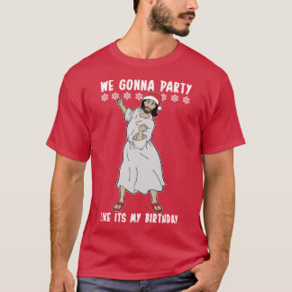 T-shirt Nous jour de Noël de Jésus-Christ de partie de
