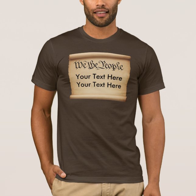 T-shirt Nous la chemise de personnes (Devant)
