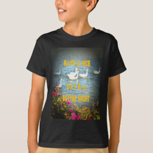 T-shirt Nous laissons toujours nos clients heureux et sati