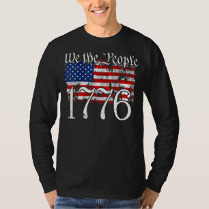 T-shirt Nous Le Peuple 1776 Constitution Américaine Libert