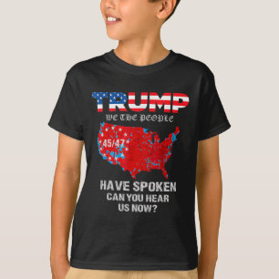 T-shirt Nous Le Peuple Avons Parlé Tee États-Unis Élection
