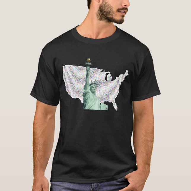 T-shirt Nous, le peuple des États-Unis (Devant)