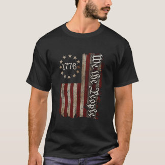 T-shirt Nous Le Peuple Histoire Américaine 1776 Indépendan