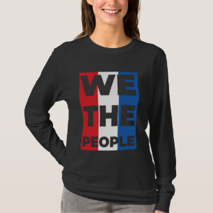 T-shirt Nous Le Peuple Pouvoir Au Peuple Démocratie Libert