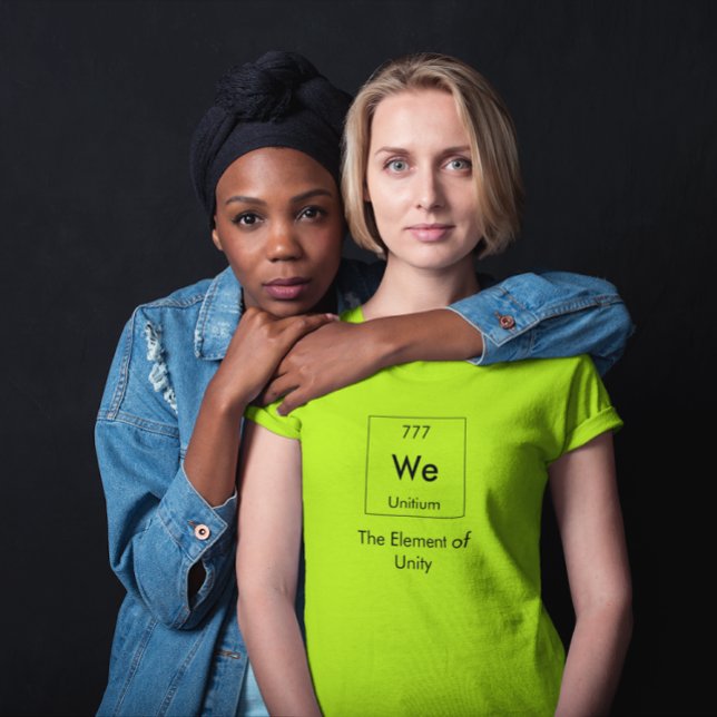 T-shirt Nous l'élément d'unité drôle (Créateur téléchargé)