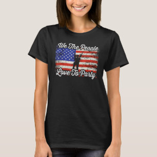 T-shirt Nous Les Gens Aiment Faire La Fête Des Pères Fonda