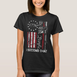 T-shirt Nous Les Gens Je Deuxième Que 2E Amendement Pro Gu
