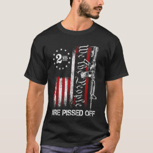 T-shirt Nous Les Gens Sont Fâchés Du Drapeau Américain 2e