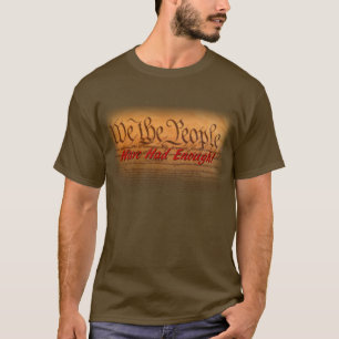 T-shirt Nous les personnes avons eu assez