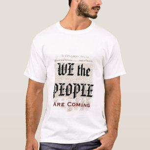 T-shirt Nous les personnes venons en novembre