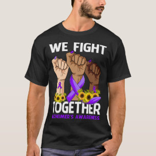 T-shirt Nous Luttons Ensemble SENSIBILISATION À ALZHEIMER