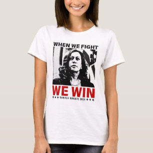 T-shirt Nous Luttons Nous Gagnons 2024 Kamala Harris Prési