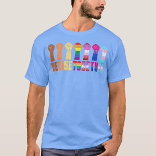 T-shirt Nous montons ensemble Black Pride BLM LGBT Poing l