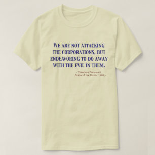 T-shirt Nous n'attaquons pas... État de l'Union 1902