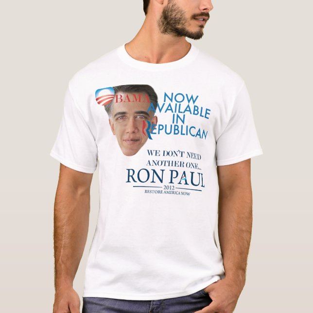 T-shirt Nous n'avons pas besoin d'un nouvel Obama (Devant)