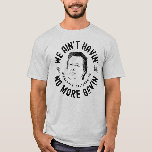 T-shirt Nous n'avons plus le souvenir du gouverneur de Gav (Devant)