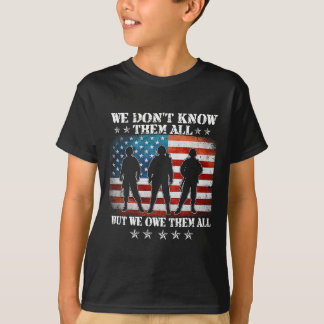 T-shirt Nous Ne Les Connaissons Pas Tous, Mais Nous Leur D