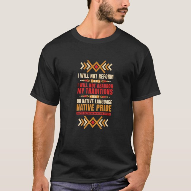 T-shirt Nous Ne Réformerons Pas Nous N'Abandonnerons Ni N' (Devant)
