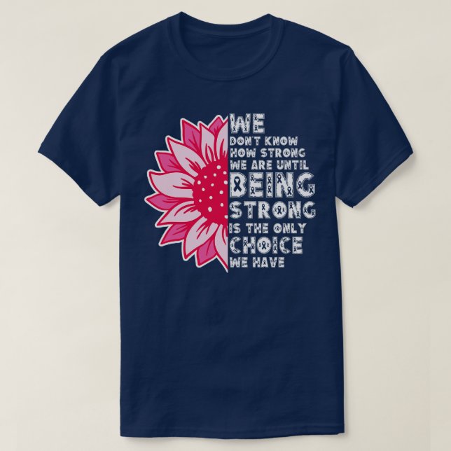 T-shirt Nous Ne Savons Pas À Quel Point Nous Sommes 8 (Design devant)