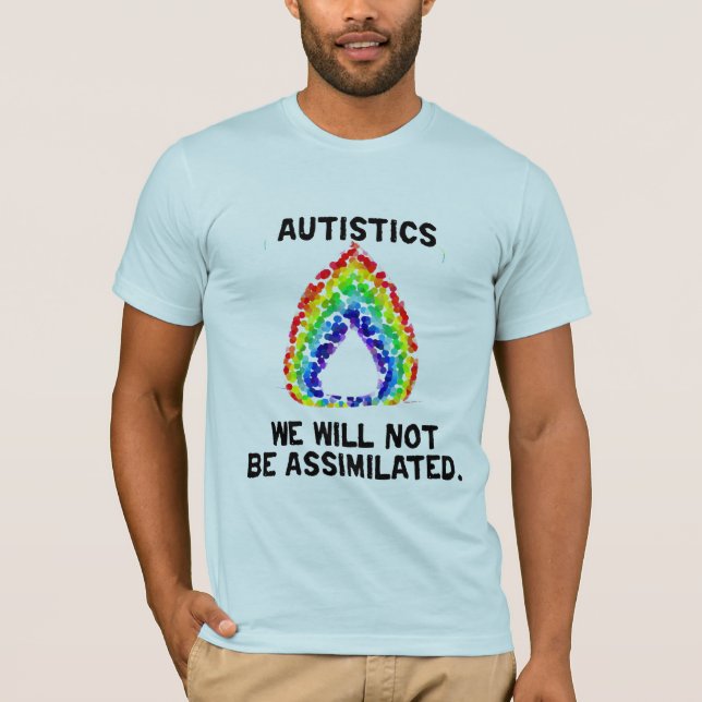 T-shirt Nous ne serons pas assimilés (Devant)